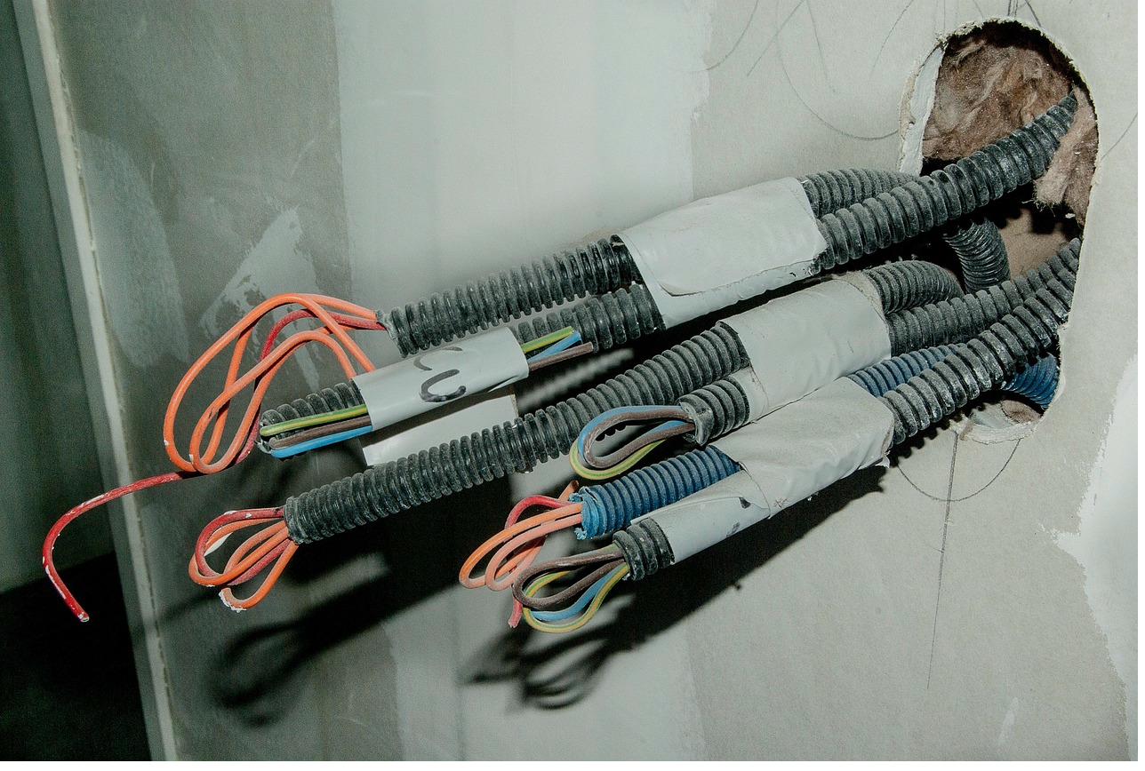 Brad's Electrical Team at Work